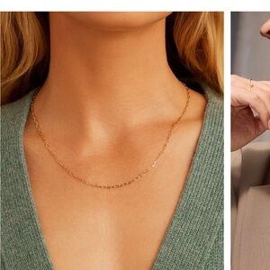 Gorjana Fine Jewlery 14k Delicate Gold Necklace